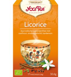Yogi Tea Yogi Tea Licorice Egyptian bio (17 stuks)