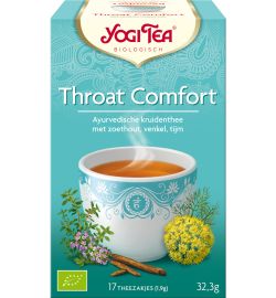 Yogi Tea Yogi Tea Throat comfort bio (17 stuks)