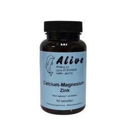 Alive Alive Calcium magnesium zink (60tb)