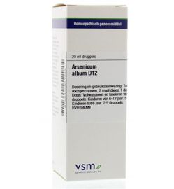 Vsm VSM Arsenicum album D12 (20ml)