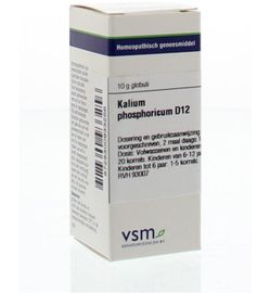 Vsm VSM Kalium phosphoricum D12 (10g)
