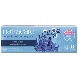 Natracare Natracare Tampons katoen super+ (20 stuks)