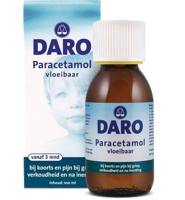 Daro Paracetamol Vloeibaar Kind (100ml) 100ml