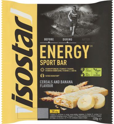 Isostar Reep banaan 3 x 40 gram (3x40g) 3x40g