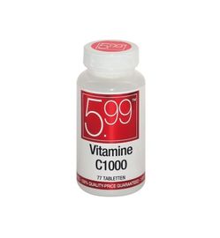 5.99 5.99 Vitamine C 1000 mg (60tb)
