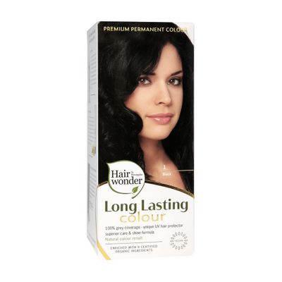 Hairwonder Long Lasting Colour 1 Black (100 ml) 100 ml