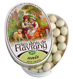 Les Anis de Flavigny Les Anis De Flavigny Anijspastilles Bio (50 gr)