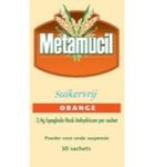 Metamucil Orange suikervrij (30sach) 30sach thumb