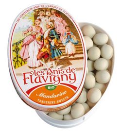 Les Anis de Flavigny Les Anis De Flavigny Anijspastilles Mandarijn Bio (50 gr)