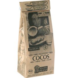 Amanprana Amanprana Kokosvezel/Meel Bio (500 gr)