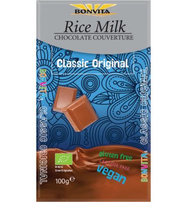 Bonvita Rijstmelk chocolade melk bio (100g) 100g