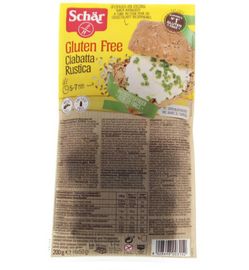 Dr. Schär Dr. Schär Ciabatta Rustica (4 stuks)