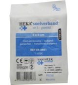 Heka Heka Snelverband nr.1 6 cm x 8 cm steriel (1 stuk)