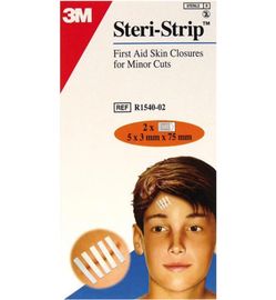 3m 3M Steristrips 3 x 75mm 2x5 strips (2 stuks)
