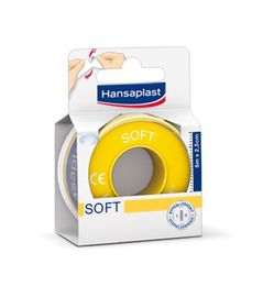 Hansaplast Hansaplast Hechtpleister soft 5m x 2.5 cm (1 stuk)
