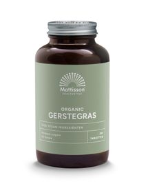 Mattisson Mattisson Gerstegras Barleygrass Europa 400 Mg Bio (350 tabletten)