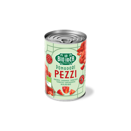 La Bio Idea La Bio Idea Tomatenstukjes in blik bio (400 gr)