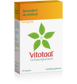 Vitotaal Vitotaal Fenegriek (45 capsules)