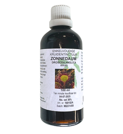 De Cruydhof De Cruydhof Drosera Anglica Zonnedauw Tinctuur (100 ml)