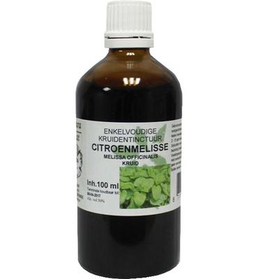 De Cruydhof Melissa Officinalis Herb / Citroenmelisse Tinctuur (100 ml) 100 ml