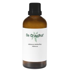 De Cruydhof De Cruydhof Hibiscus sabdariffa flor tinctuur (100 ml)