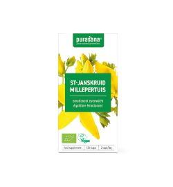 Purasana Purasana Sint Janskruid Millepertuis Vegan Bio (120 vega capsules)