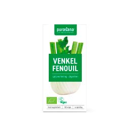 Purasana Purasana Venkel/Fenouil Vegan Bio (120 vega capsules)