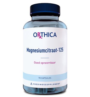 Orthica Magnesium citraat 125 (90ca) 90ca