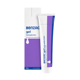 Benzac Benzac Gel 50mg/ml benzoylperoxide (40g)