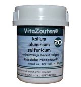 VitaZouten VitaZouten Kalium aluminium sulfuricum VitaZout Nr. 20 (120 tabletten)