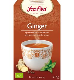 Yogi Tea Yogi Tea Ginger bio (17 stuks)