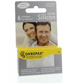 Ohropax Ohropax Silicon clear (6 stuks)