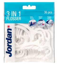 Jordan Jordan Flosser 3-in-1 (36 stuks)