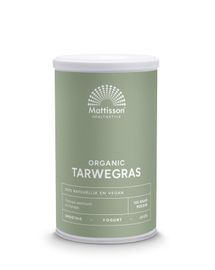 Mattisson Mattisson Tarwegras Wheatgrass Poeder Raw Bio (125 gr)