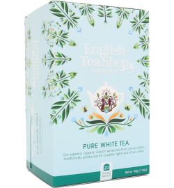 English Tea Shop English Tea Shop White tea bio (20 zakjes)