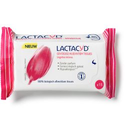 Lactacyd Lactacyd Tissue gevoelige huid (15 stuks)