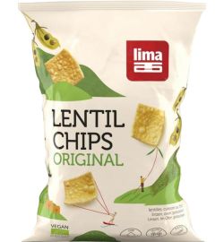Lima Lima Lentil Linzen Chips Original Bio (90 gr)