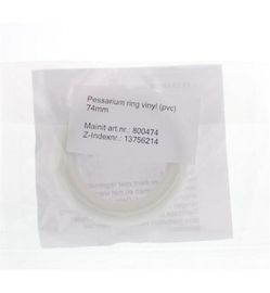 Mainit Mainit Pessarium ring vinyl (PVC) 74mm (1st)