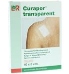 Curapor Transparant 10 x 8cm steriel (5st) 5st thumb