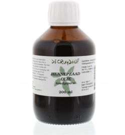 De Cruydhof De Cruydhof Hennepzaadolie koudgeperst (200 ml)