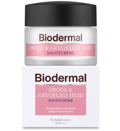Biodermal Biodermal Nachtcreme droge en gevoelige huid (50ml)