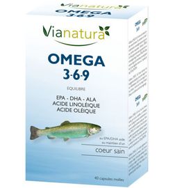 Vianatura Vianatura Omega 3 6 9 (40ca)