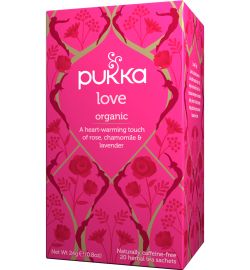 Pukka Pukka Organic Teas Love Thee Bio (20 zakjes)
