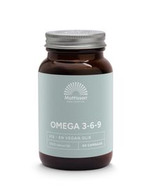 Mattisson Mattisson Omega 3 6 9 Vis Teunisbloem Lijnzaad (60 capsules)
