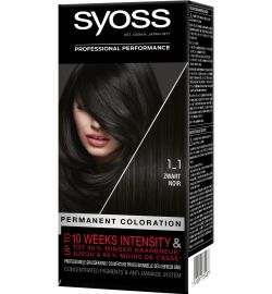 Syoss Syoss Color baseline 1-1 black haarv (1set)