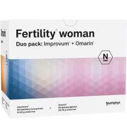 Nutriphyt Nutriphyt Fertility woman duo 2 x 60 capsules (120ca)