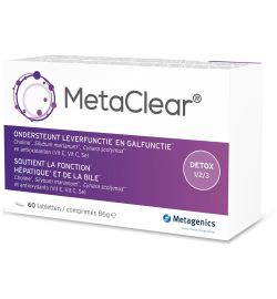 Metagenics Metagenics Metaclear (60 tabletten)