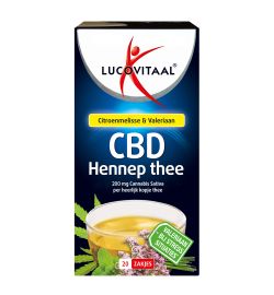 Lucovitaal Lucovitaal CBD Hennep Thee (20 zakjes)