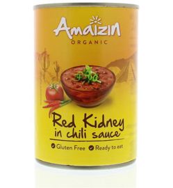 Amaizin Amaizin Rode kidneybonen in chilisaus bio (400g)