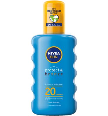 Nivea Sun protect & bronze zonnespra (200ml) 200ml